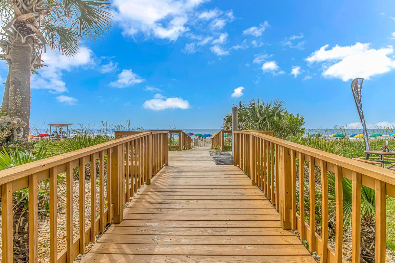 Oceanfront 1 Bedroom Sand Dunes 2626 Sleeps 6 Myrtle Beach Eksteriør billede