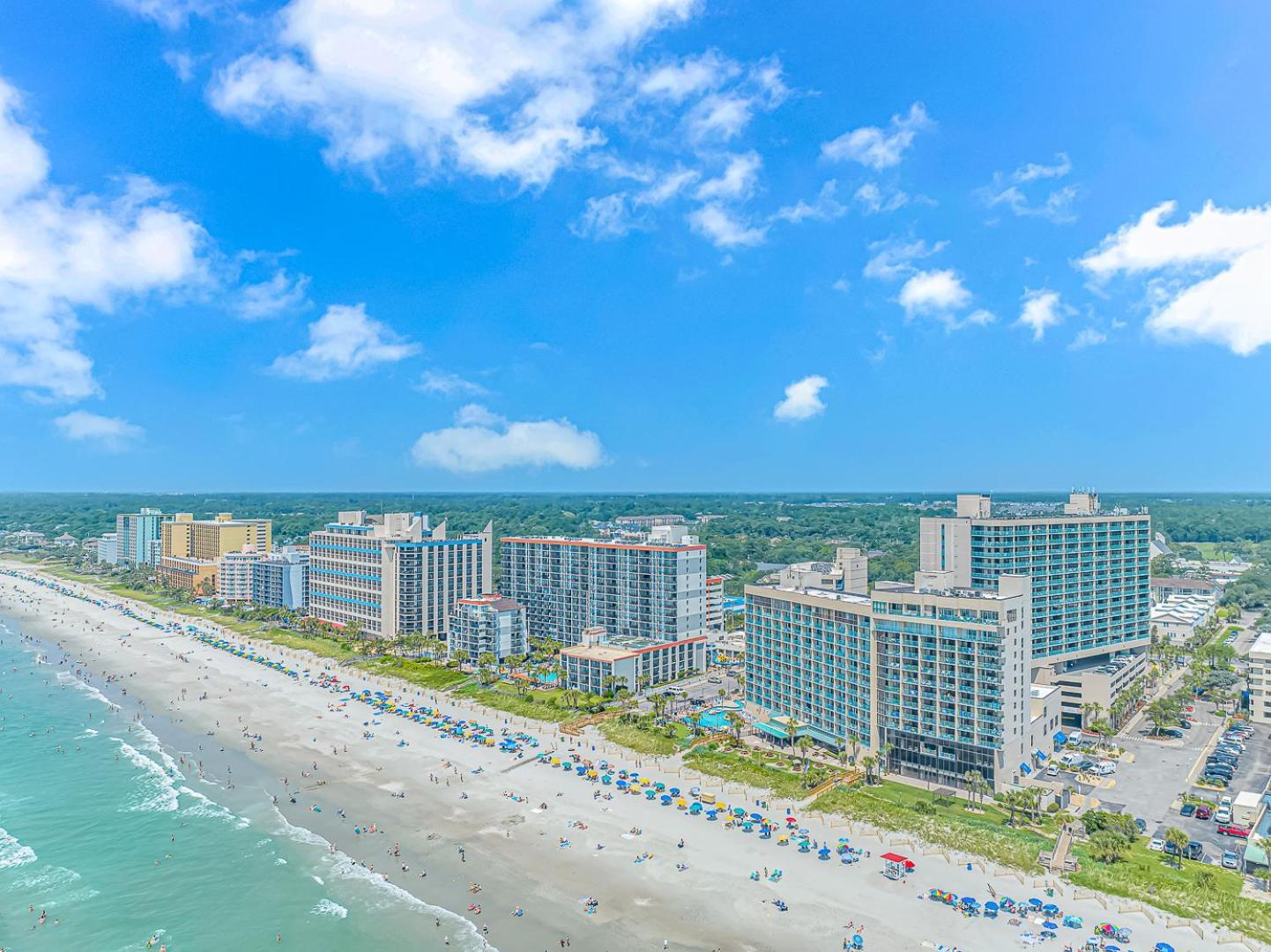 Oceanfront 1 Bedroom Sand Dunes 2626 Sleeps 6 Myrtle Beach Eksteriør billede